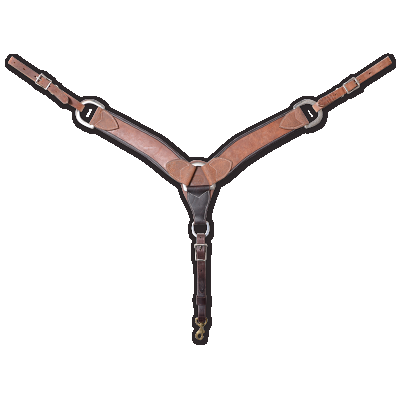 2 3/4"  Harness Leather Breastcollar by Martin Saddlery