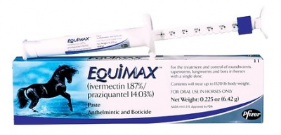 Equimax (Ivermectin/Praziquantel)