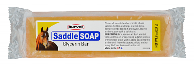 8 oz Saddle Soap Glycerin Bar by Durvet