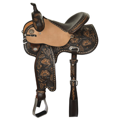 14 1/2" KL Big Iron Shooter Saddle by Circle Y