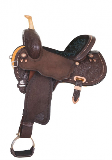 12" Josey Ultimate Youth Avenger Barrel Saddle by Circle Y Saddlery