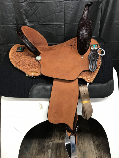 Great Oak Barrel Saddle by Circle Y Saddlery