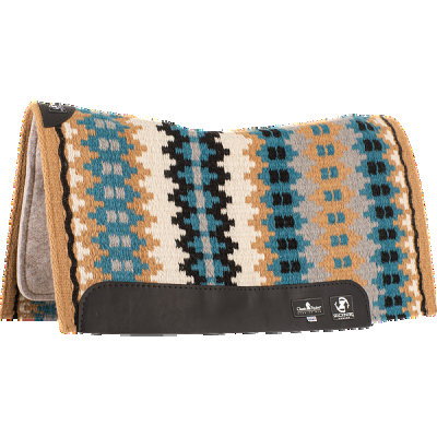 Zone Wool Top Saddle Pads 34 x 38" by Classic Equine