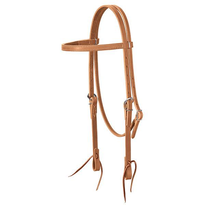 Harness Leather Browband Headstall by Weaver