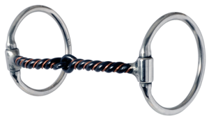 Western Dee-3/8" Sweet & Sour Snaffle Bit by Reinsman