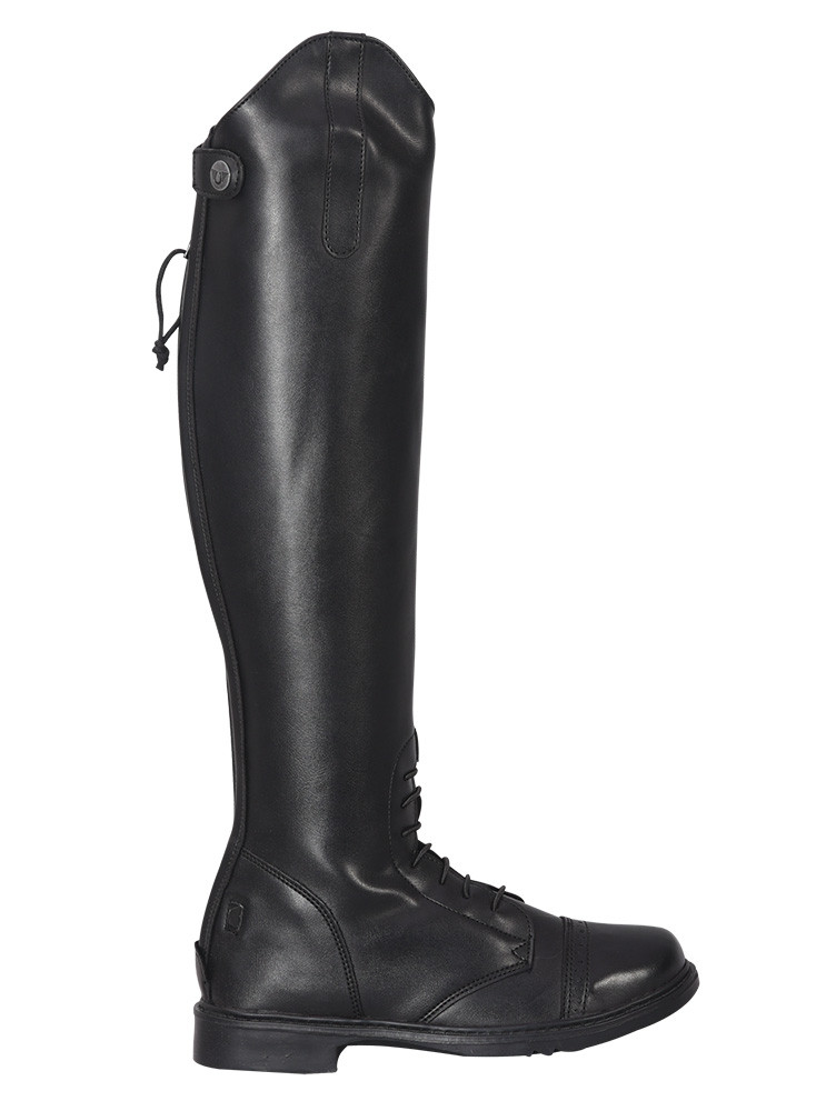 Women's Black Starter Field Zip Boot By Tuff Rider