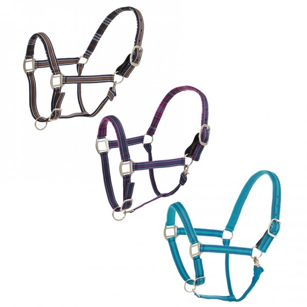 Plaid Fleece Breakaway Halter with Lead by Centaur