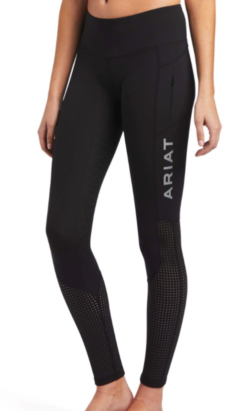 Women's Eos Full Seat Black Tights by Ariat