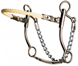 Jim Warner Hackamore - Rope Nose by Reinsman