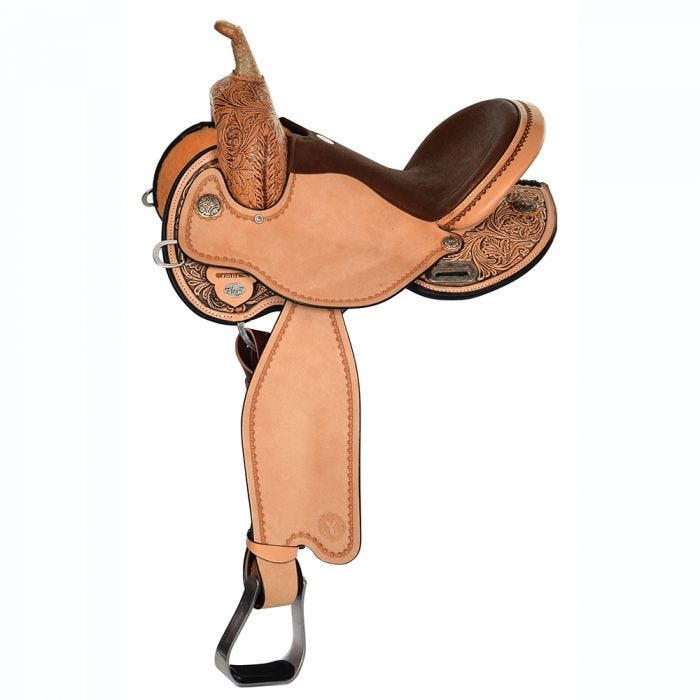 KELLY KAMINSKI SWIFT FLEX2 BARREL SADDLE by Circle Y #1522-0506-05