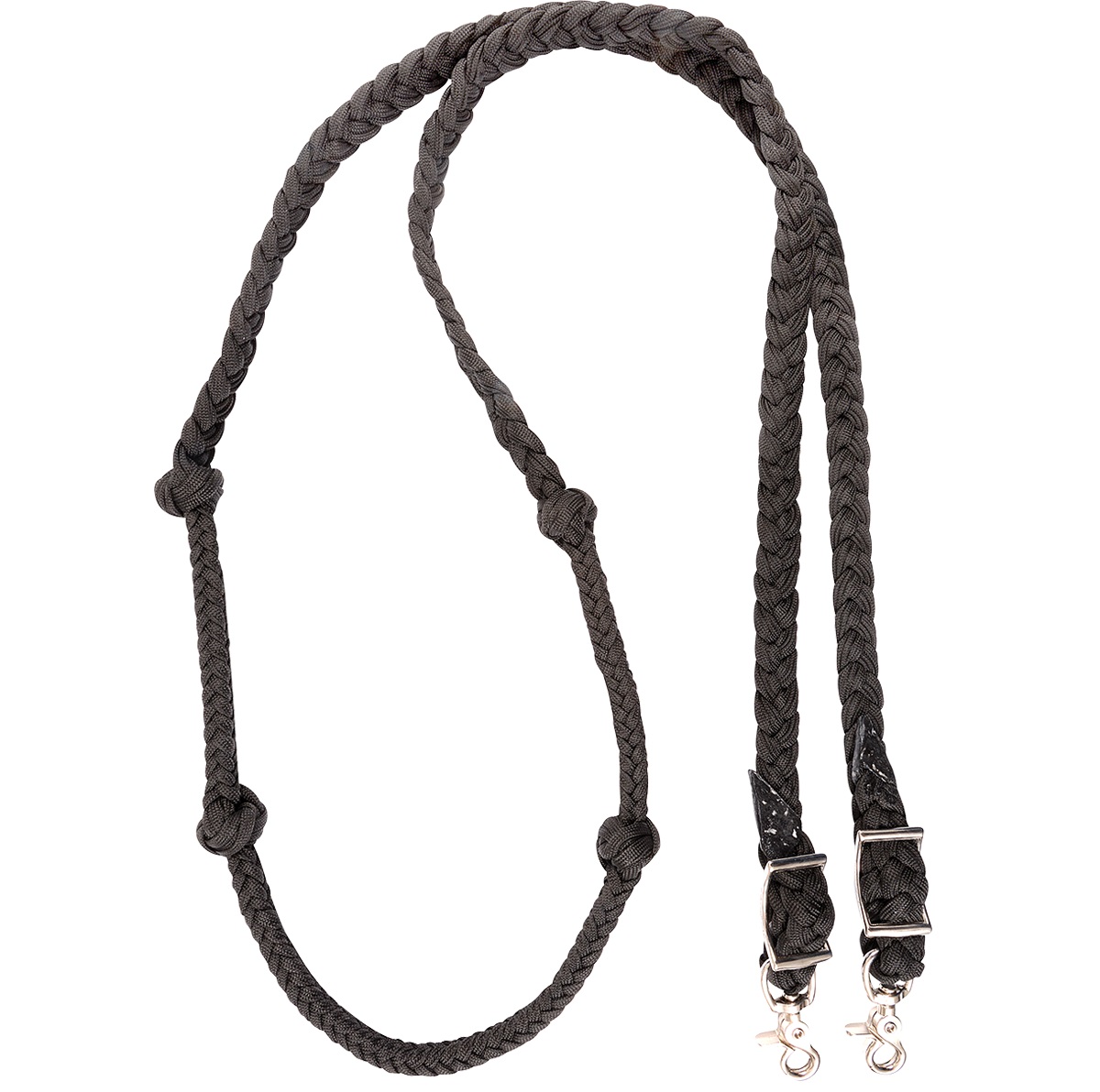 Braided Nylon Barrel Reins by Martin Saddlery