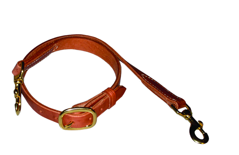 1" Herman Oak Harness Leather Tie Down by Berlin Leather Company