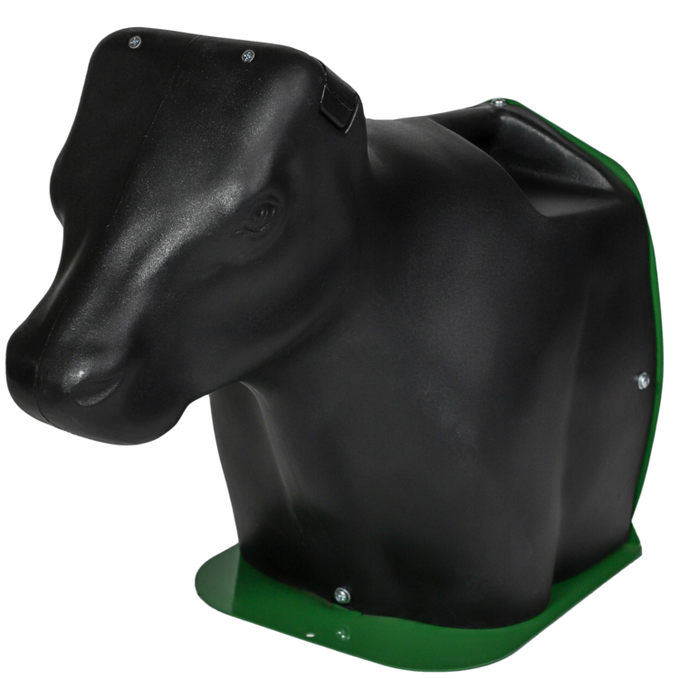 Black Half Body Junior Sidekick Roping Practice Dummy by Smarty Supply Co.