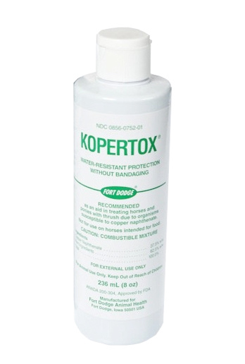 Kopertox Thrush Treatment Dressing 8-oz Bottle by Zoetis