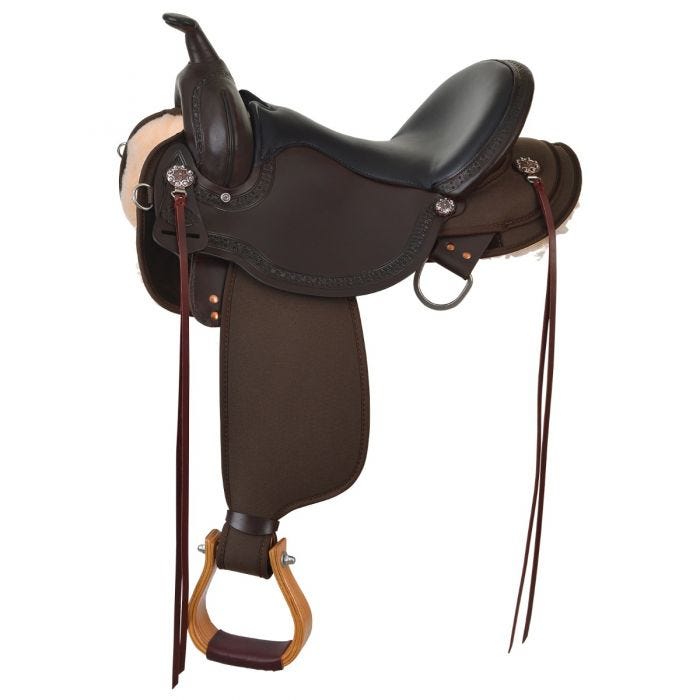 Rosebud Cordura Trail-Diamond Saddle by Circle Y Saddlery