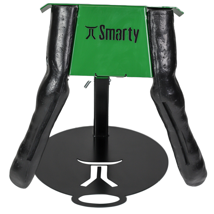 Black and Green Team Roping Heel Practice Dummy by Smarty Supply Co.