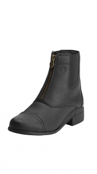 Kid's Black Scout Zip Paddock Boot by Ariat