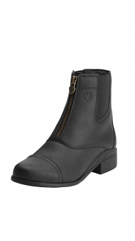 Youth Black Scout Zip Paddock Boot by Ariat