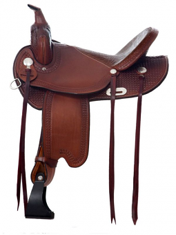 Trail Flex Lite Saddle with a 16" Seat from Dakota Saddlery