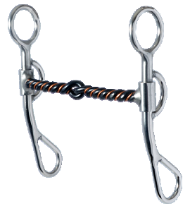 Argentine-3/8" Sweet & Sour Snaffle Bit by Reinsman