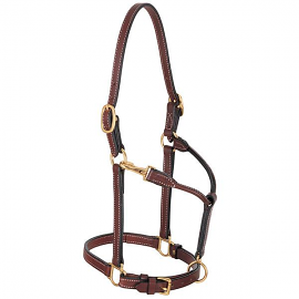 Double Buckle Crown Halter by Weaver