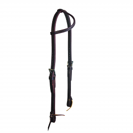 Horsemans 1-Ear Headstall by Professionals Choice
