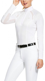 Women's White Sunstopper 2.0 Show Shirt by Ariat