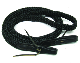 REINS QUIET CONTROL BLACK by Professionals Choice