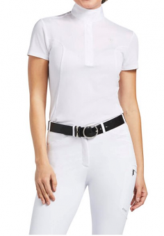 Women's Aptos White Show Shirt by Ariat
