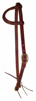 One Ear Headstall by Berlin Custom Leather