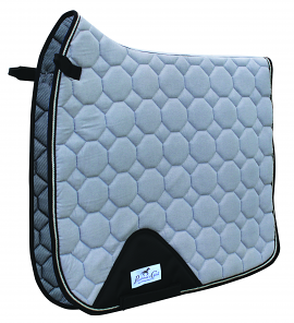 DRESSAGE PAD CHARCOAL/DENIM by Professionals Choice