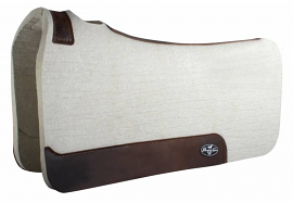 STEAM PRESSED SADDLE PAD 3/4" THICK by Professionals Choice