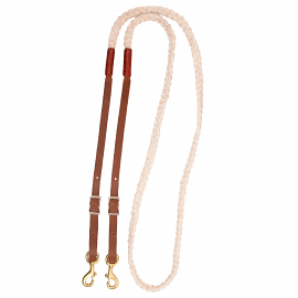 Hand Braided Roping Reins by Martin Saddlery