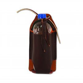 Burgundy Leather Water Bottle Holder by Professionals Choice