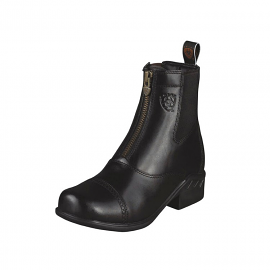 Womens Black Heritage RT Zip Paddock Boot by Ariat