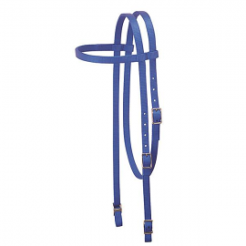 Blue Nylon Browband Headstall by Weaver Leather