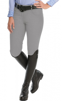 Women's Euro Melange X-Grip Knee Patch Breech by Ovation