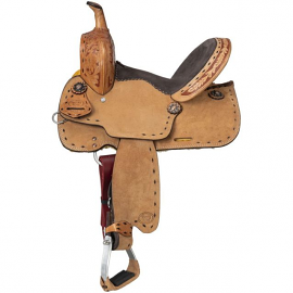 Reno Rought Out Barrel Saddle by JT International