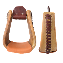 3" Deep Roper Stirrups by Martin Saddlery