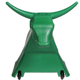 Green Shorty Head and Heel Roping Practice Dummy by Smarty Supply Co.
