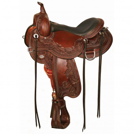 16" Wide Fit Julie Goodnight Wind River Trail Saddle by Circle Y